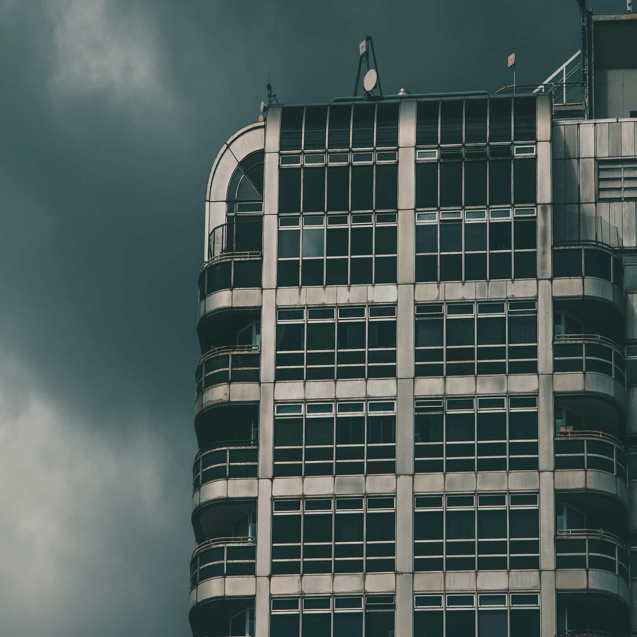 High-rise flats in Swindon, part of the area served by our locksmith in Swindon.